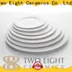 Two Eight dinner plates white manufacturers for dinning room 1