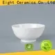 Two Eight white ceramic serving bowls manufacturers for bistro 1