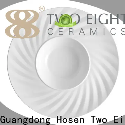 Two Eight High-quality ceramics white plate manufacturers for kitchen 1