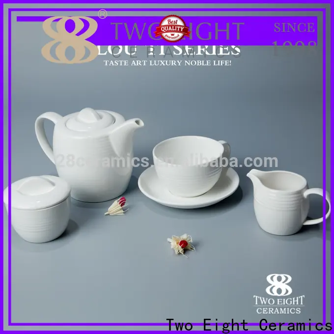 Wholesale cup and saucer set for business for hotel 1