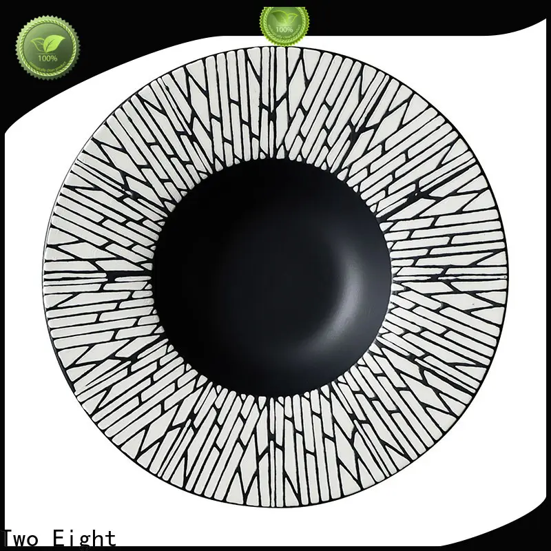 Two Eight Top large ceramic plates company for hotel 1