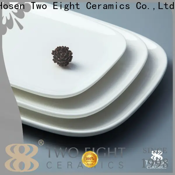 Two Eight Custom dining plates Supply for hotel 1