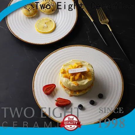 Wholesale white pottery dishes for business for dinner 1