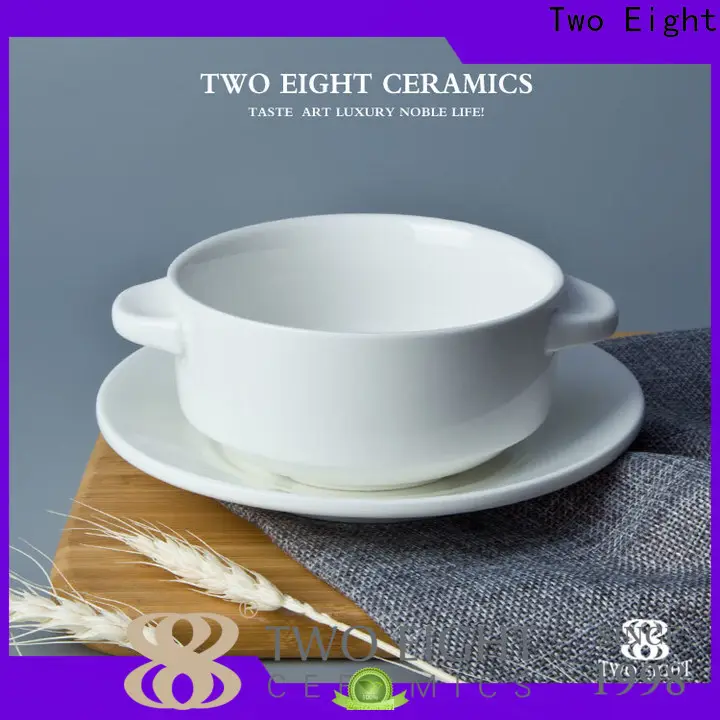 Two Eight ceramic dip bowls factory for hotel 1