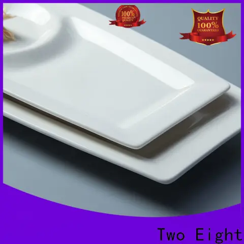Two Eight wedding charger plate company for bistro 1