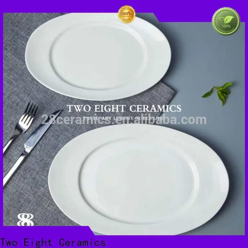 Wholesale hotel white plate manufacturers for restaurant 1