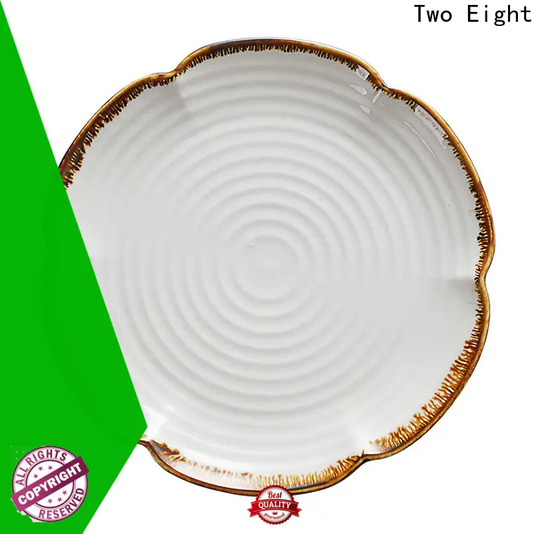 Two Eight charger plates for business for bistro 1