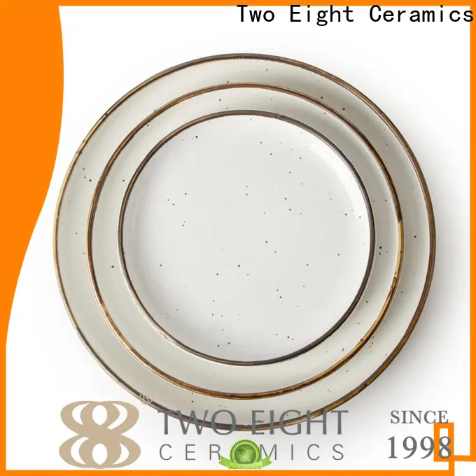 Two Eight Latest plato de loza manufacturers for hotel 1