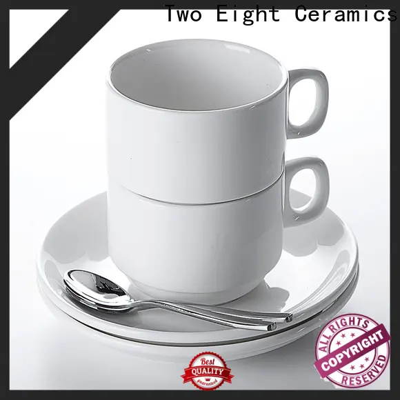 Two Eight Top glass coffee cups Supply for restaurant 1