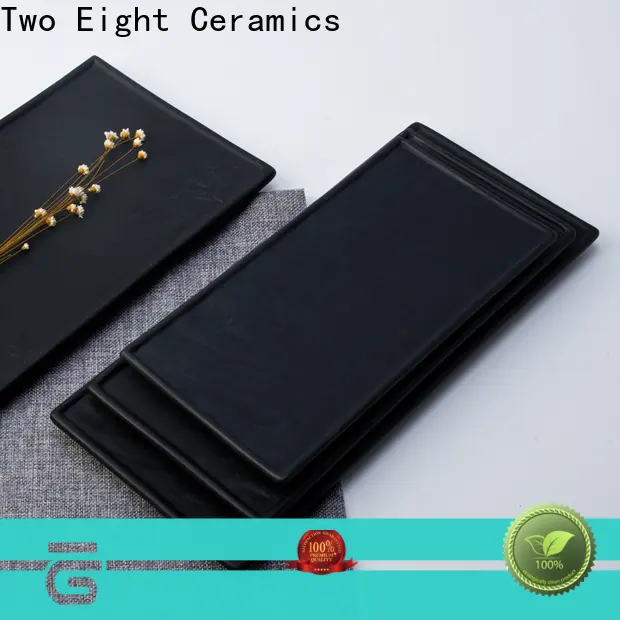 Two Eight diy ceramic plates Supply for hotel 1