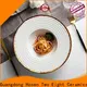 Two Eight High-quality white porcelain plate hotel manufacturers for hotel 1
