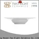 Two Eight New flat white porcelain plate Supply for dinner 1