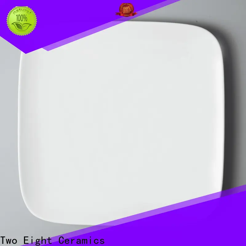 Two Eight Top restaurant ceramic plates for business for dinner 1