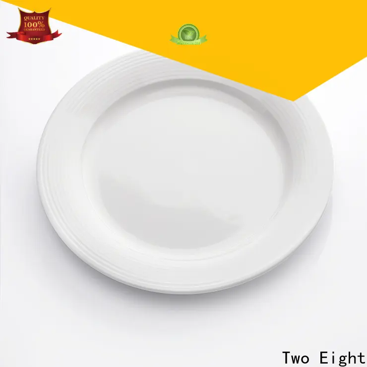 Two Eight Top porcelain dinner plates for business for kitchen 1