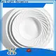 Two Eight large ceramic plates for business for restaurant 1