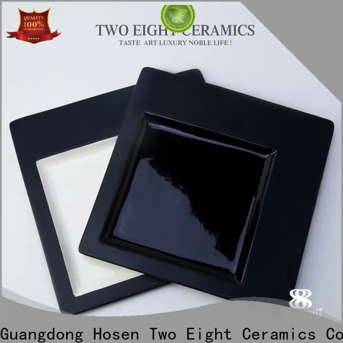Two Eight ceramic dishes Supply for hotel 1