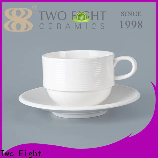 Two Eight coffee cup ceramic Supply for hotel 1