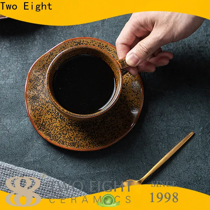 Two Eight coffee mug custom logo manufacturers for restaurant 1