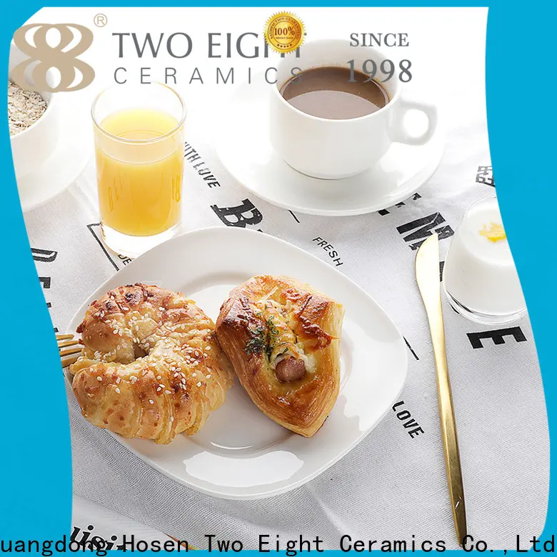 Two Eight ceramic plate art Supply for dinning room 1