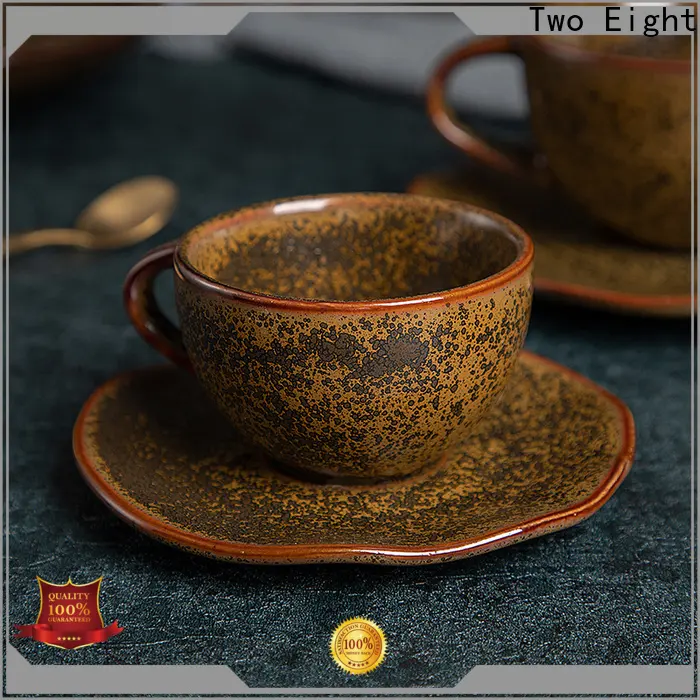 Two Eight coffee mug logo company for dinner 1