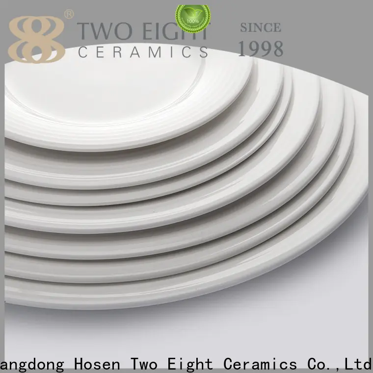 Two Eight Top rectangular plates factory for restaurant 1