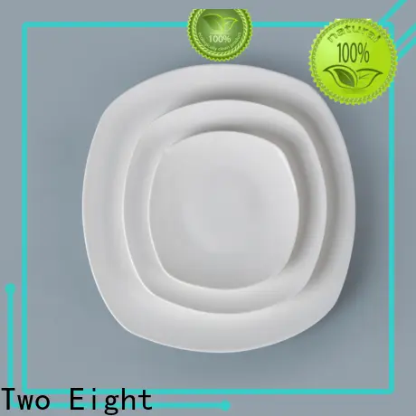 Two Eight ceramic kids plates for business for dinning room 1