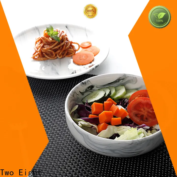 Two Eight ceramic soup bowl Supply for dinning room4 1