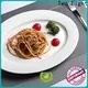 Top hotel white plate for business for home 1