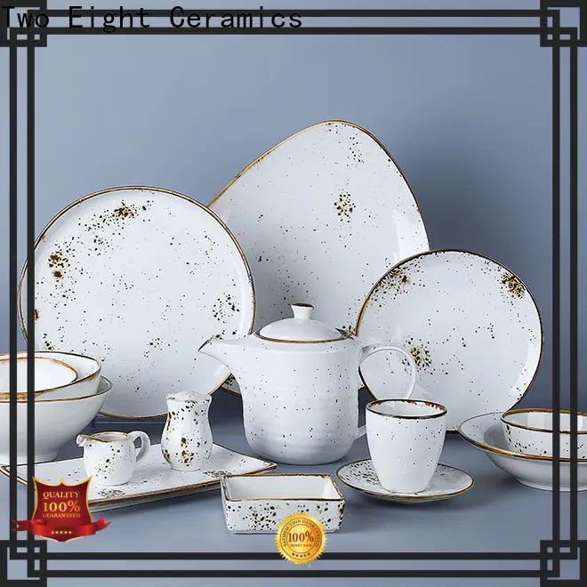 Custom hotel collection porcelain dinnerware company for restaurant 1
