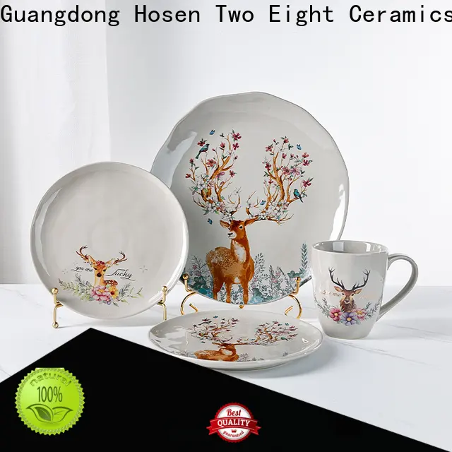 Two Eight Wholesale butterfly dinnerware set Supply for restaurant 1