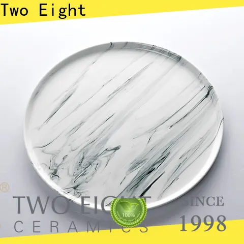 Wholesale flat ceramic plate for business for hotel 1
