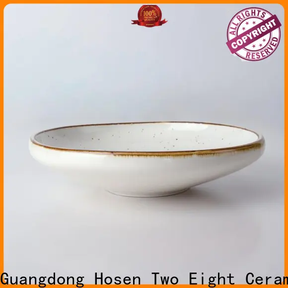 Two Eight porcelain salad bowls1 1