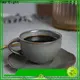 Two Eight tall ceramic coffee mugs company for dinning room1 1