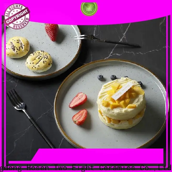 Two Eight oven safe ceramic plates manufacturers for bistro 1