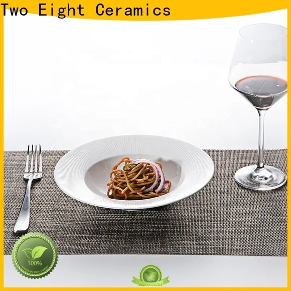 Two Eight Custom food plates Supply for dinning room 1