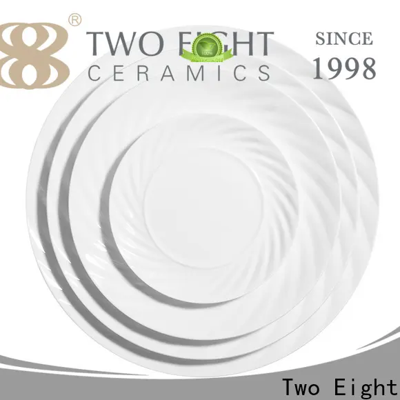 Latest white plates dinner for business for hotel 1