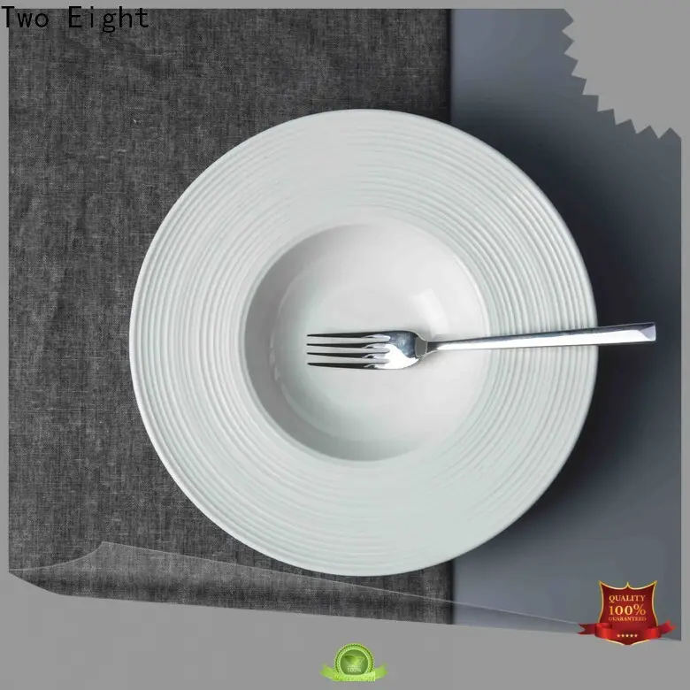Two Eight New dinner plates white Supply for home 1