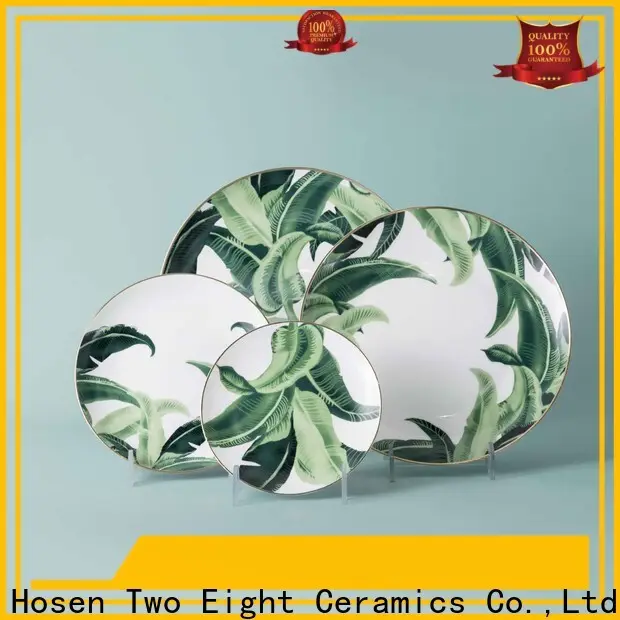 Two Eight handmade plates company for dinner 1