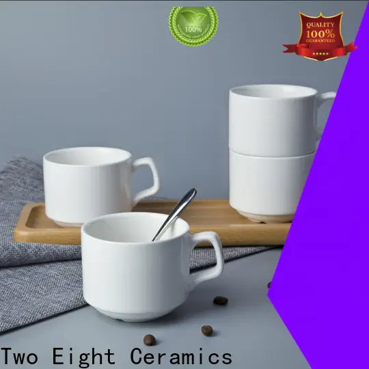 Two Eight tall coffee mugs factory for kitchen 1