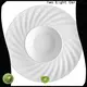 High-quality white pottery plates Suppliers for dinner 1