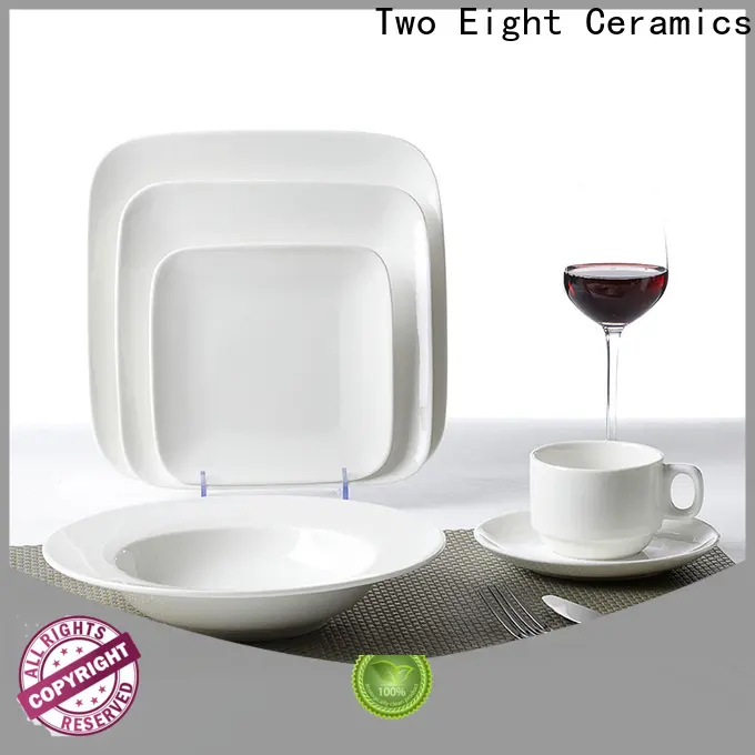 Two Eight pottery plates and bowls factory for hotel1 1