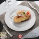 Two Eight pottery dinner plates for business for restaurant 1