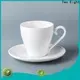 Custom white coffee mugs bulk Supply for bistro 1