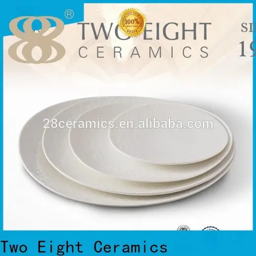 Two Eight square porcelain plates company for kitchen 1