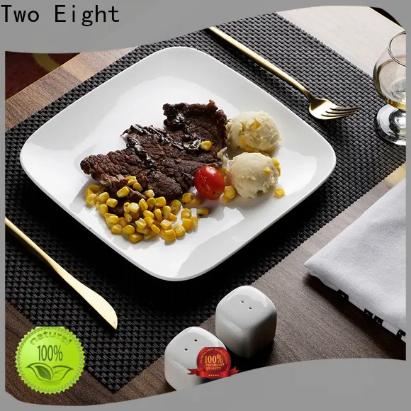 Two Eight oven safe ceramic plates factory for dinner 1