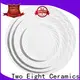 Two Eight Top pratos de porcelana manufacturers for hotel 1