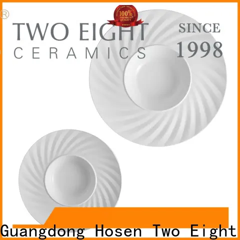 Two Eight plate dishes factory for bistro 1