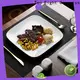 Two Eight porcelain dinner plates for business for kitchen 1