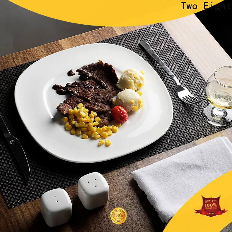 Two Eight Top heath ceramics plates manufacturers for bistro 1