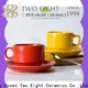 Two Eight blue coffee mugs for business for dinning room1 1